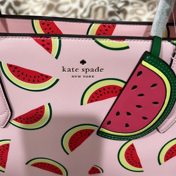 Kate spade watermelon printed bag - Picture 3 of 13